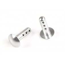 Alloy Wing Fixer 2Pcs SILVER | Rovan Sports